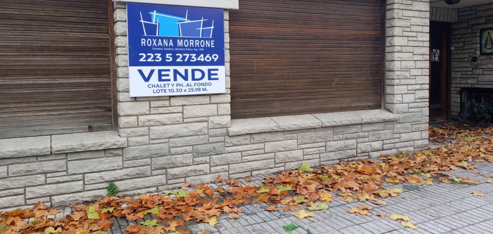 VENTA EN BLOCK, CHALET + PH ATRAS, A RECICLAR ABSOLUTAMENTE, O DEMOLICION APTO EDIFICIO