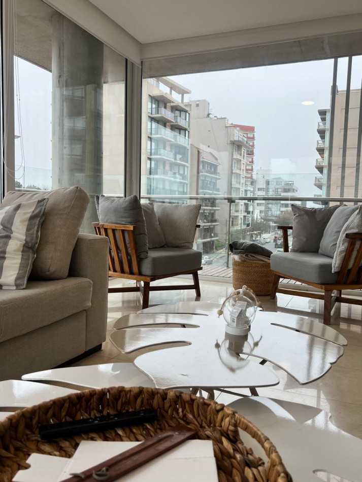 DEPARTAMENTO 3 AMB. CON COCHERA VISTA PLENA AL GOLF CLUB MDP Y MAR, BALCON CORRIDO PERIMETRAL, QUINCHO, GYM, SOFIA IV