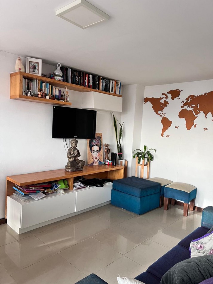 ALQUILER 24 MESES, MAR DEL PLATA,  ZONA CHAUVIN, 3 AMB. AL  FRENTE CON BALCON Y COCHERA