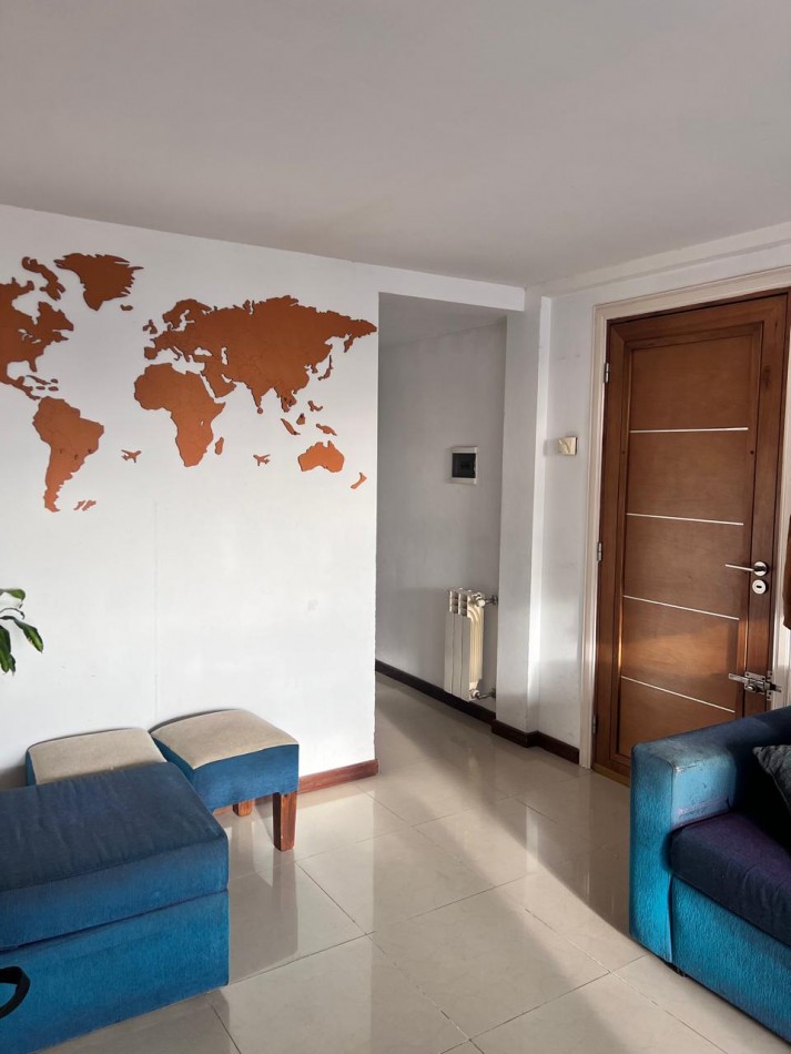 ALQUILER 24 MESES, MAR DEL PLATA,  ZONA CHAUVIN, 3 AMB. AL  FRENTE CON BALCON Y COCHERA