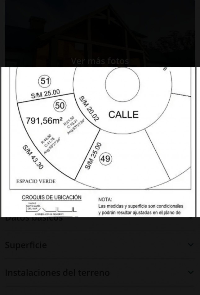 venta lote BARRIO PRIVADO CASONAS DEL HARAS, Exclusividad residencial en un entorno de campo unico