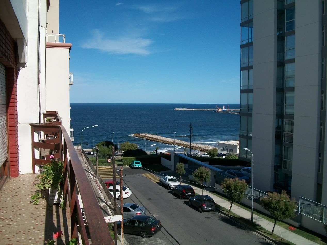 VENTA MDP, PLAYA GRANDE, DEPTO A MTS DEL MAR, 3 AMB CON DEPENDENCIA, COCHERA Y TERRAZA PROPIA, VISTA PLENA A PLAYA GRANDE